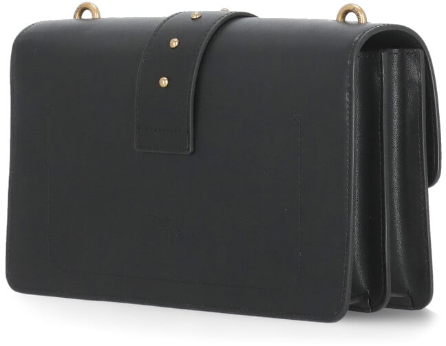 Pinko Bags Neroantique Gold Zwart