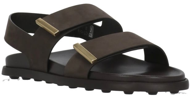 Tod's Sandalo Fasce Footbed Bruin