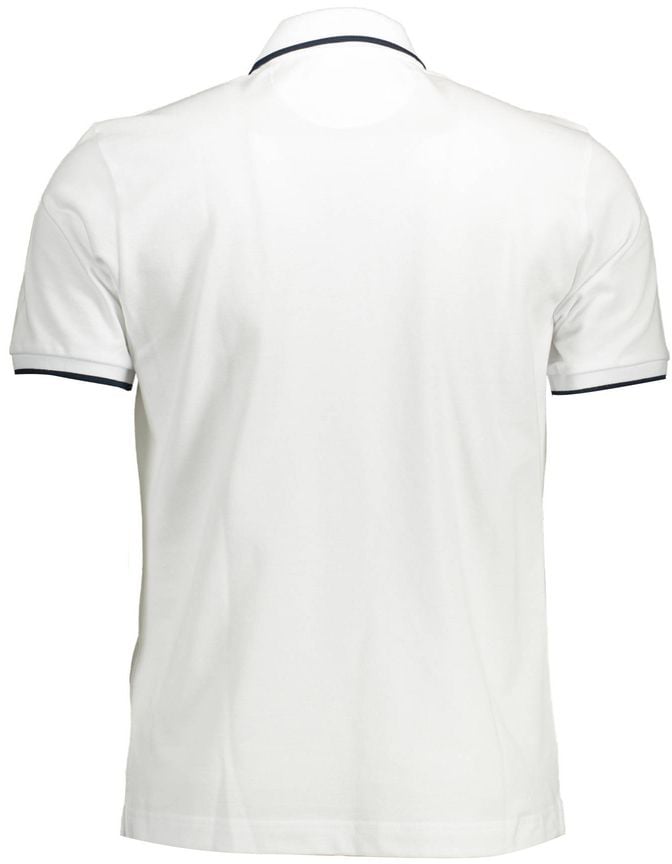 La Martina White Cotton Men's Polo Shirt Wit