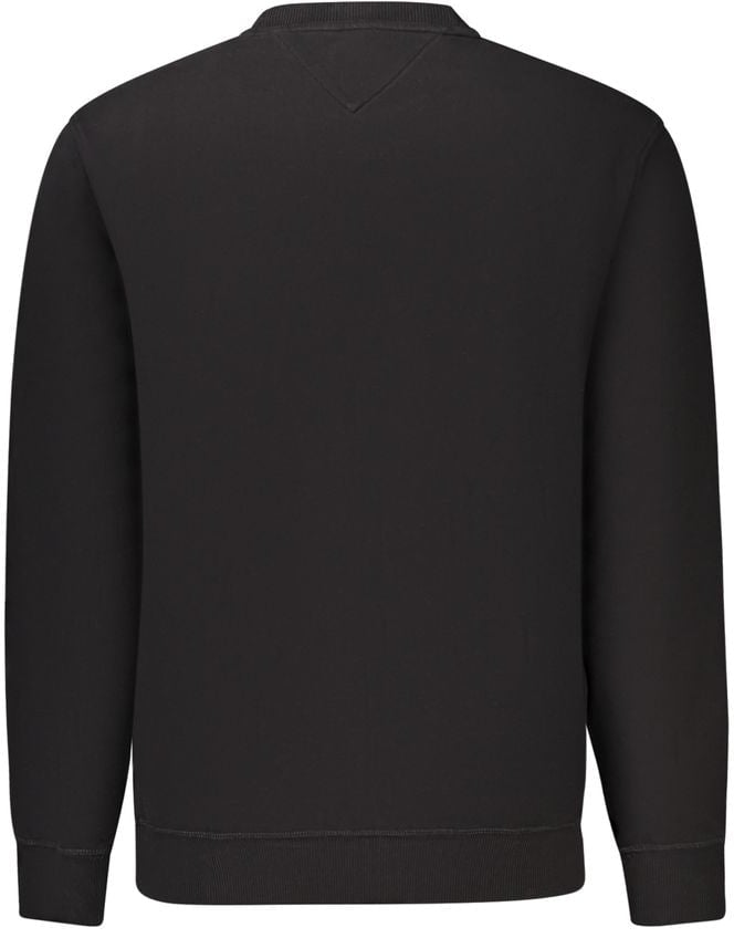 Tommy Hilfiger Tommy Hilfiger Black Cotton Men's Sweatshirt Zwart