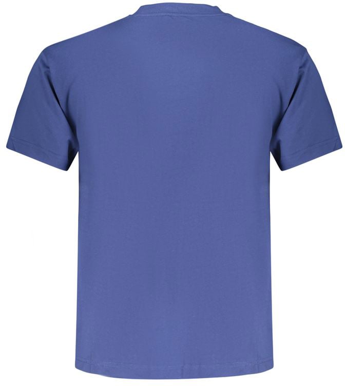 Vans Vans Blue Cotton Men T-Shirt Blauw