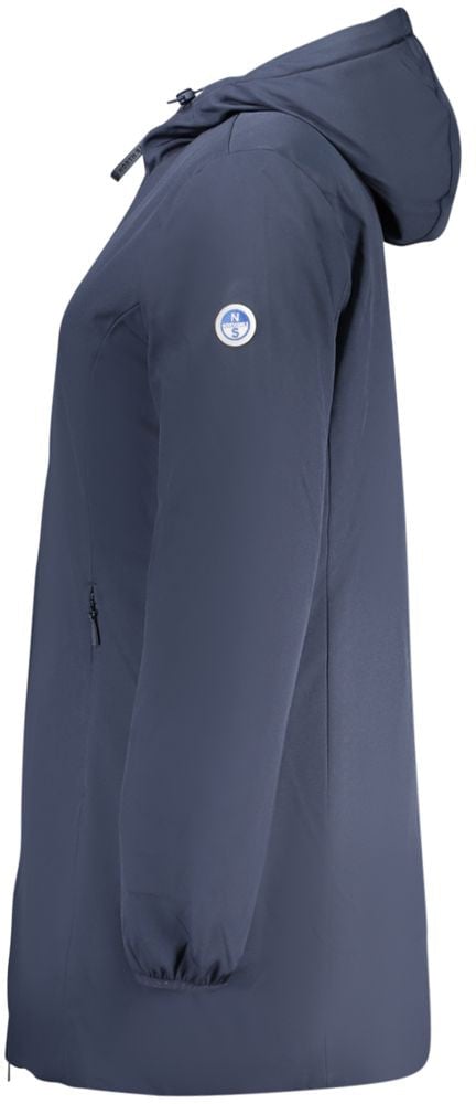 North Sails North Sails Blue Polyester Women's Jacket Blauw