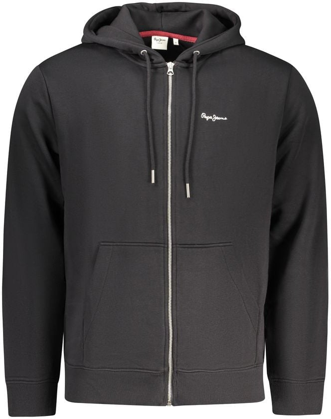 Pepe Jeans Pepe Jeans Black Cotton Men's Sweatshirt Zwart