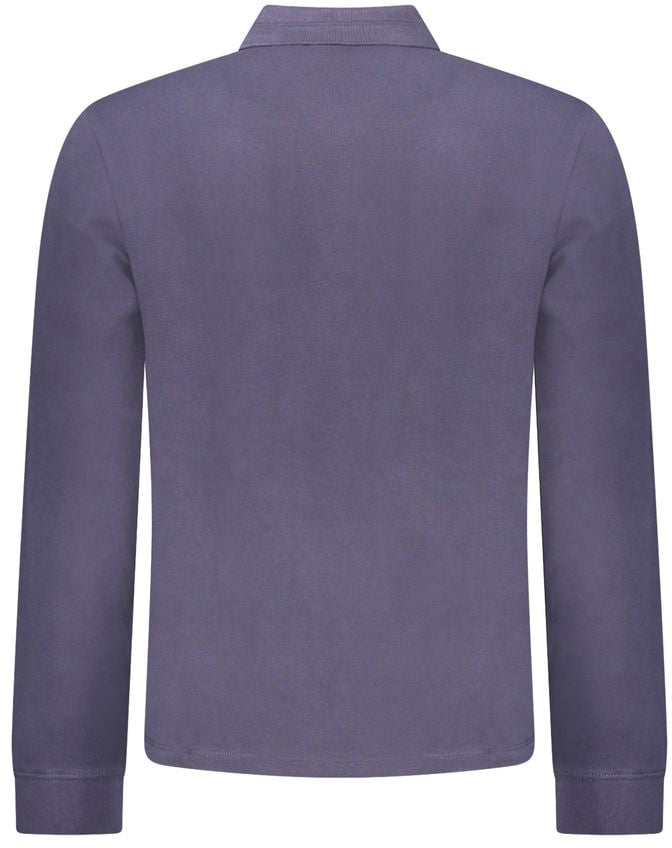 Napapijri Napapijri Blue Cotton Men Polo Shirt Blauw