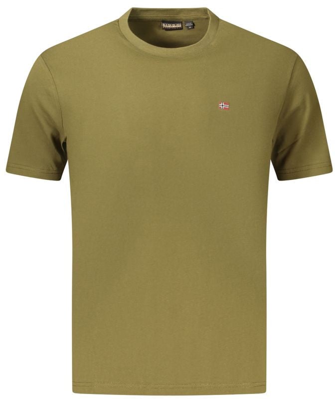 Napapijri Napapijri Verde Organic Cotton Men T-Shirt Groen