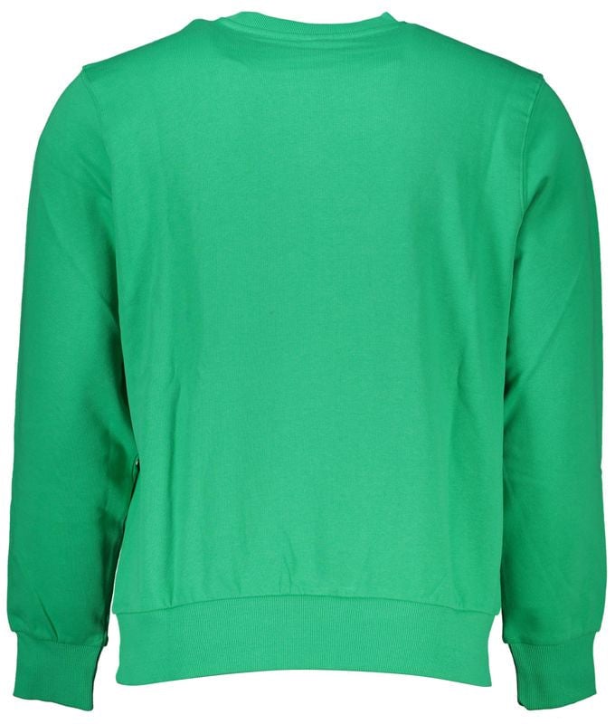 North Sails North Sails Verde Cotton Men Sweatshirt Groen