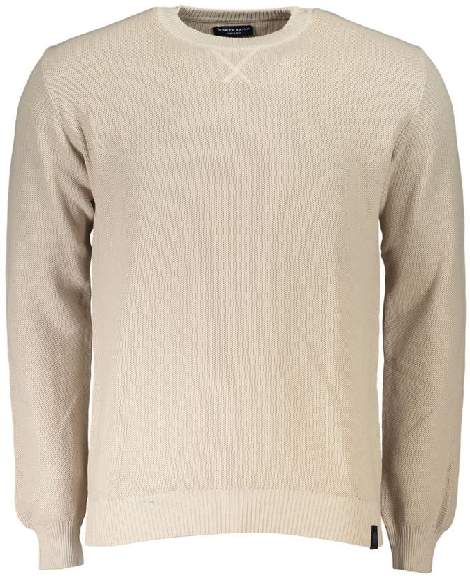 North Sails North Sails Beige Organic Cotton Men's Sweater Beige