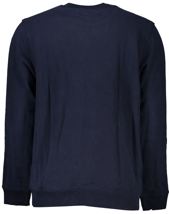Tommy Hilfiger Tommy Hilfiger Blue Cotton Men Sweatshirt Blauw
