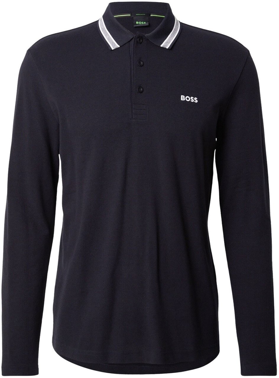 Boss Plisy Dark Blue Blauw