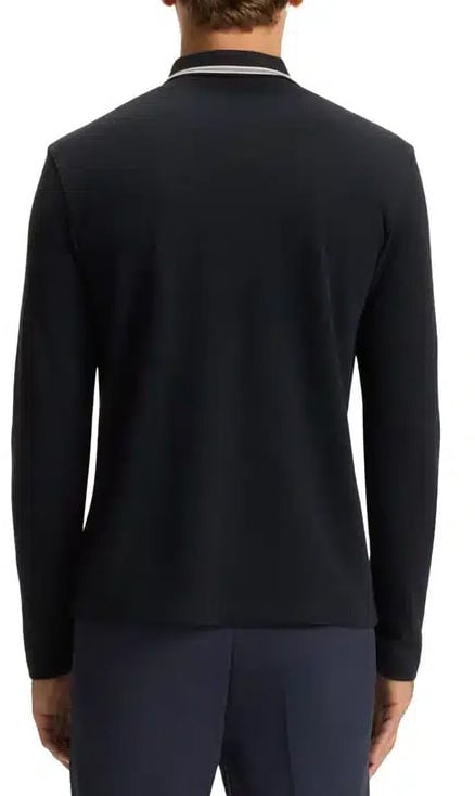 Boss Plisy Dark Blue Blauw