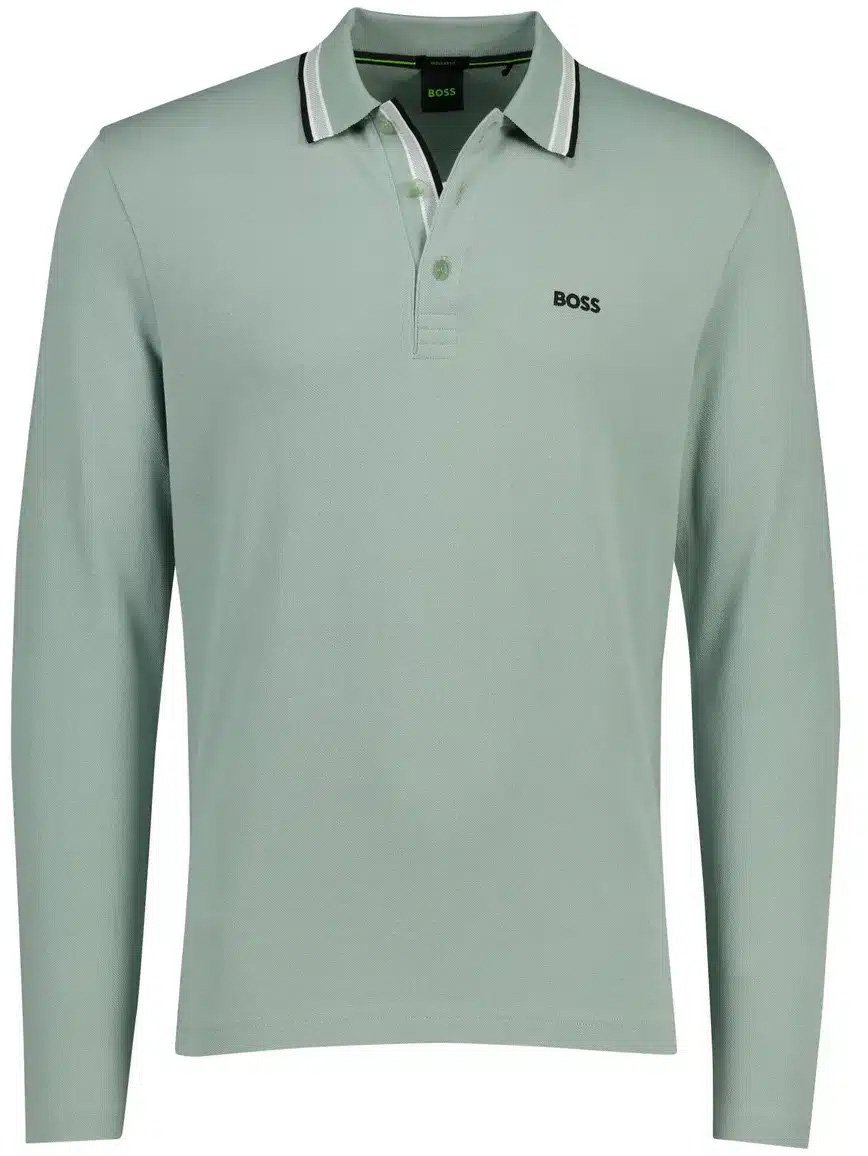 Boss Plisy Open Green Groen
