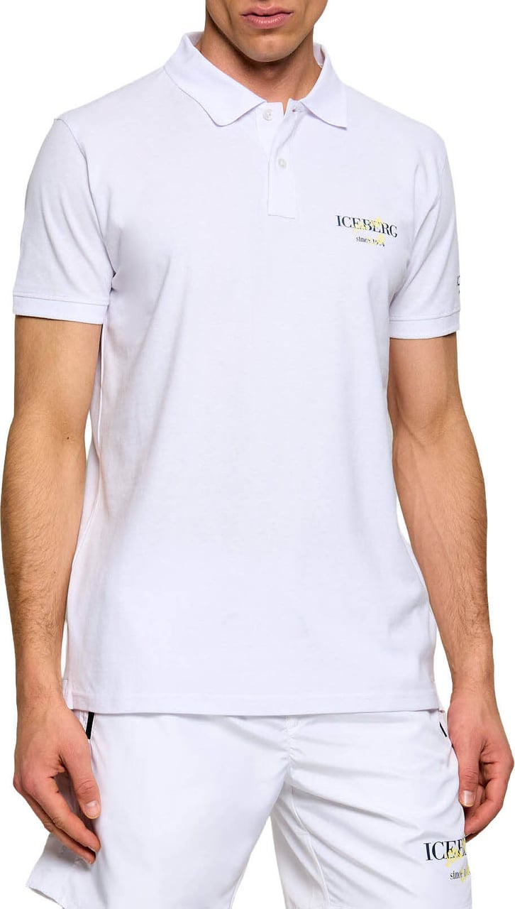 Iceberg polo white Wit