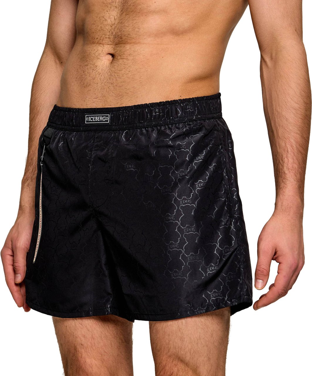 Iceberg zwembroek zwart Zwart