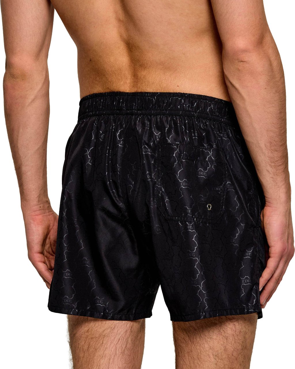 Iceberg zwembroek zwart Zwart