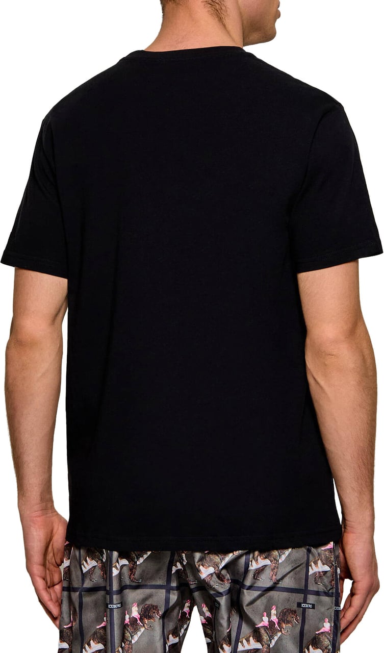 Iceberg t-shirt zwart Zwart