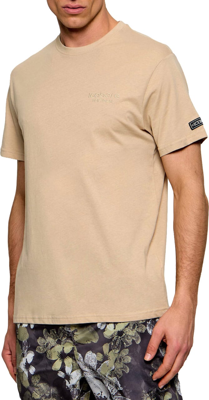 Iceberg T-Shirt dessert Beige