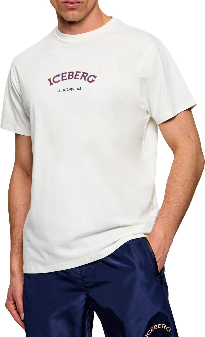 Iceberg t-shirt cream Beige