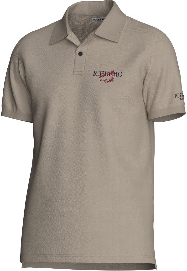 Iceberg Polo Var Desert Beige