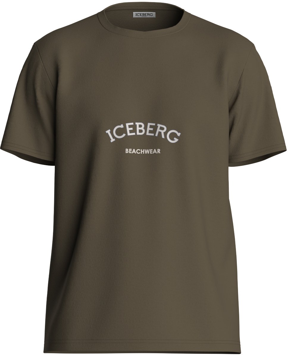 Iceberg T-Shirt Var Olive Groen