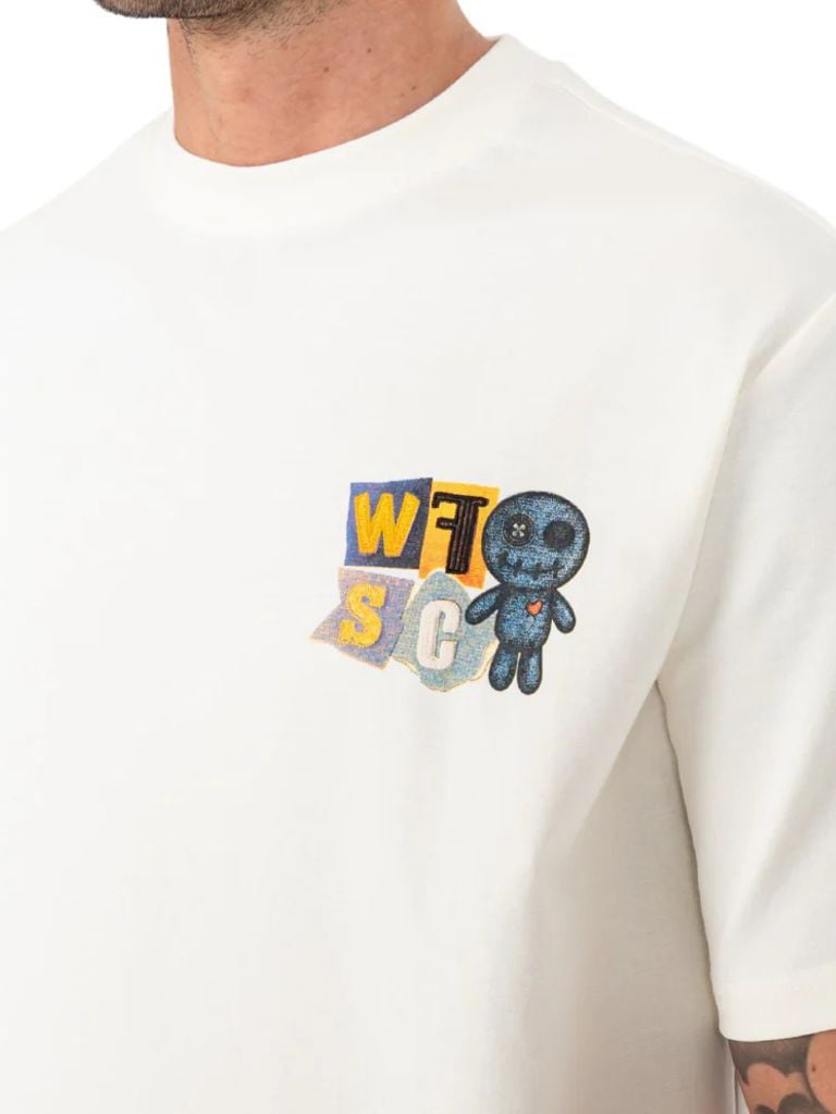 Wrong Friends Social Club T-Shirt Coconut White Wit