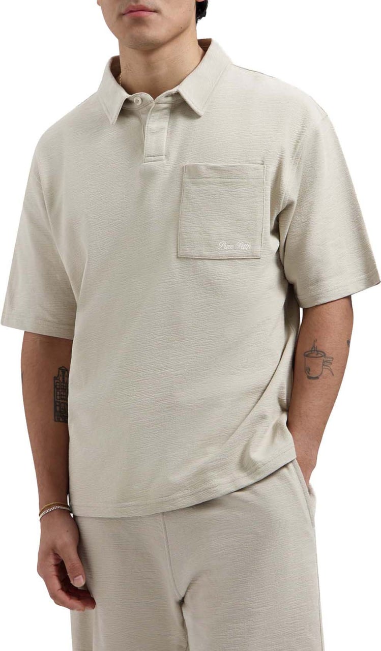 Pure Path Beige Tshirt Beige