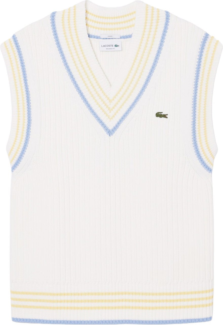 Lacoste debardeur wit Wit
