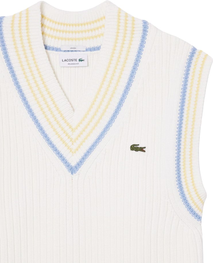 Lacoste debardeur wit Wit