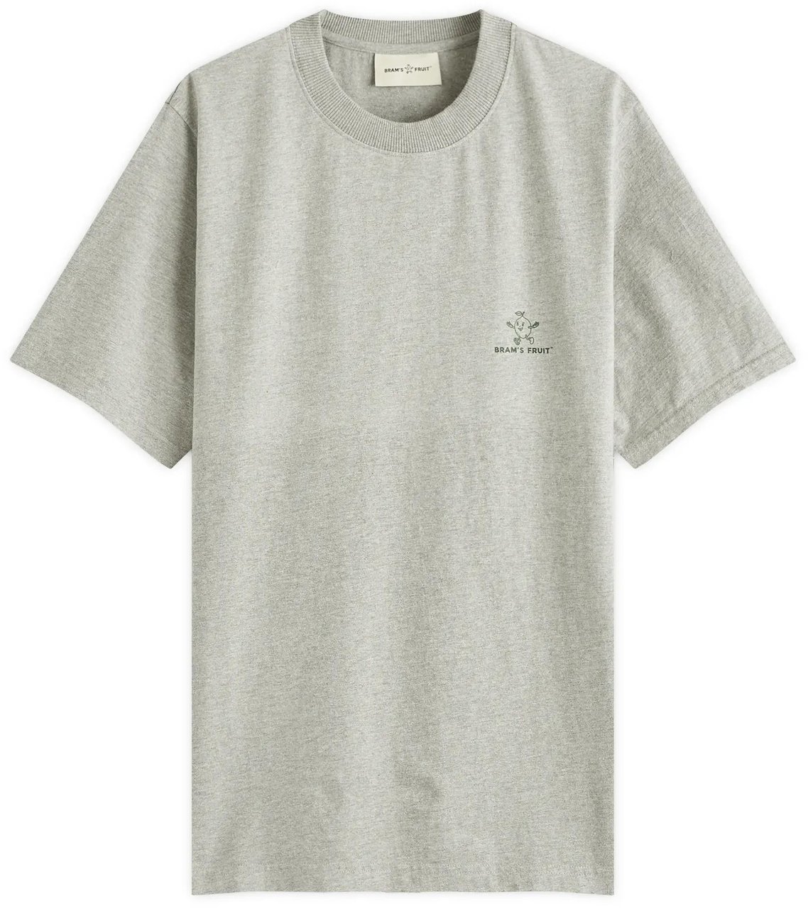 Bram's Fruit t-shirt grey Grijs