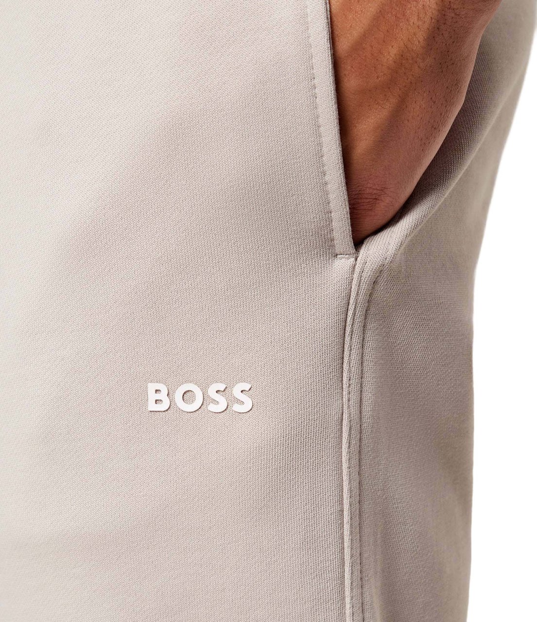 Hugo Boss SeChup open grey Grijs