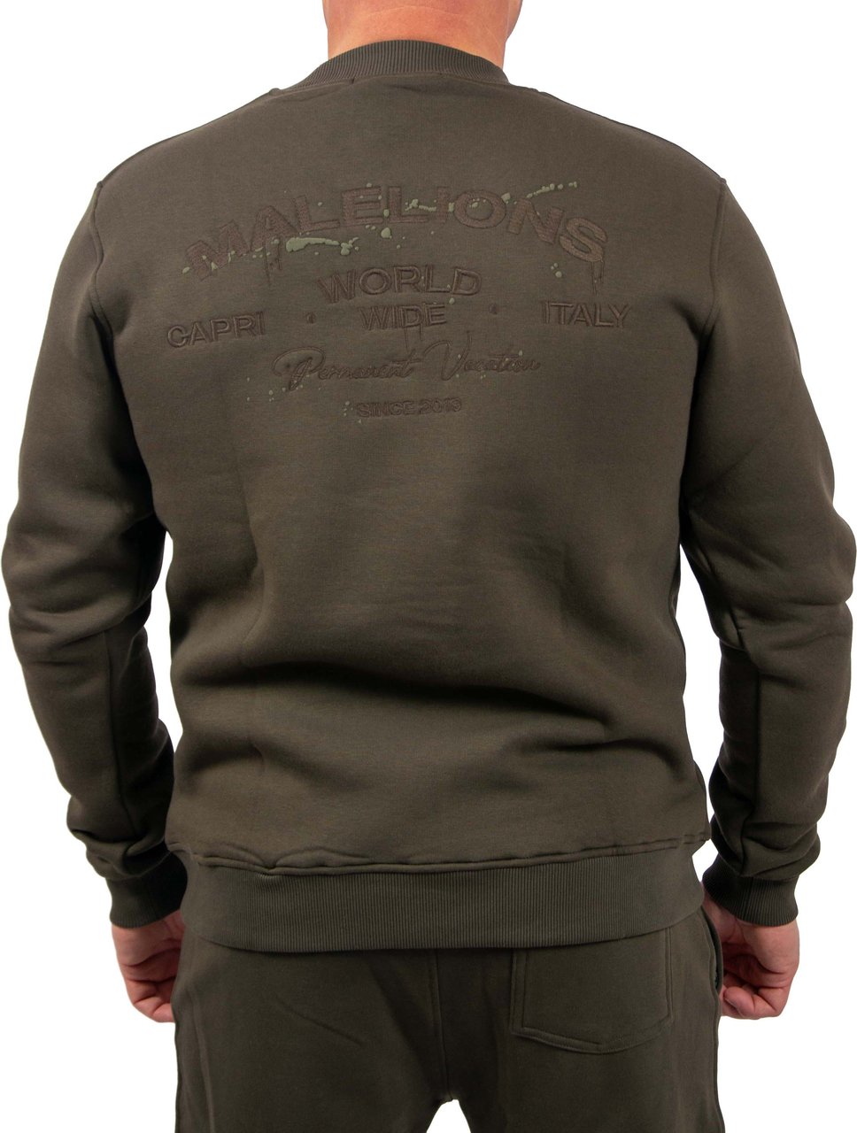Malelions Malelions Men Permanent Vacation Sweater Groen