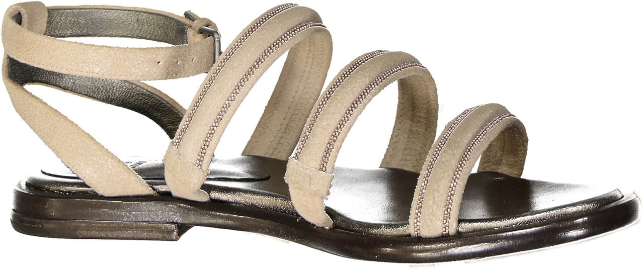 Brunello Cucinelli Brunello Cucinelli Leather Sandals Beige