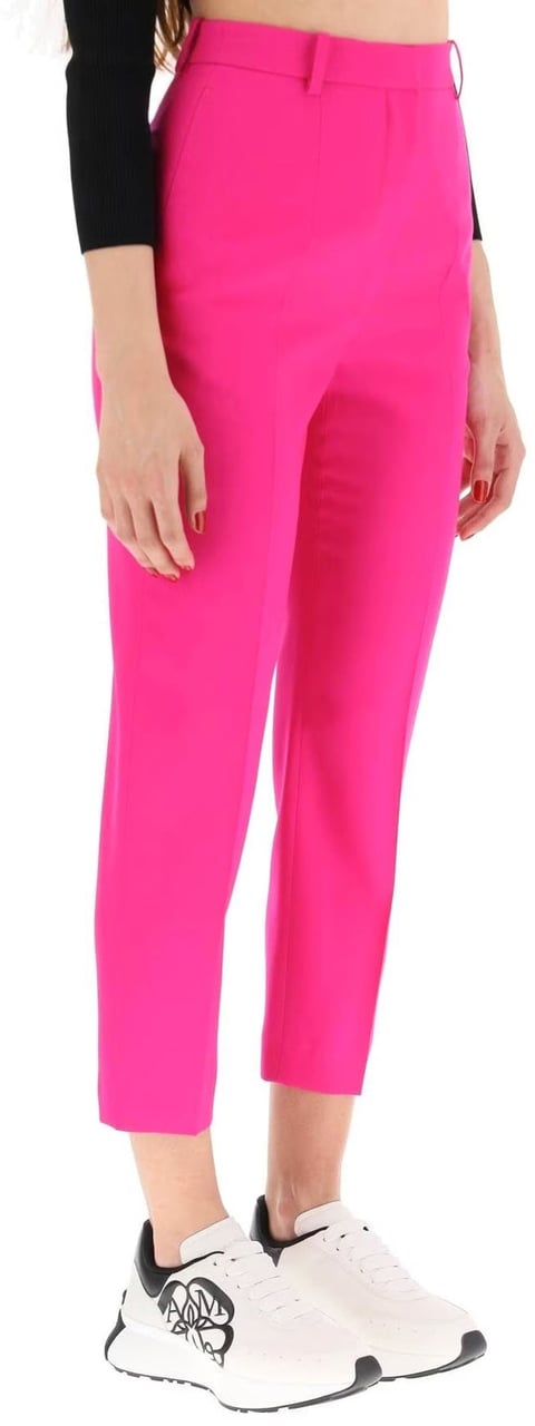 Alexander McQueen Alexander Mcqueen Classic Wool Trousers Roze