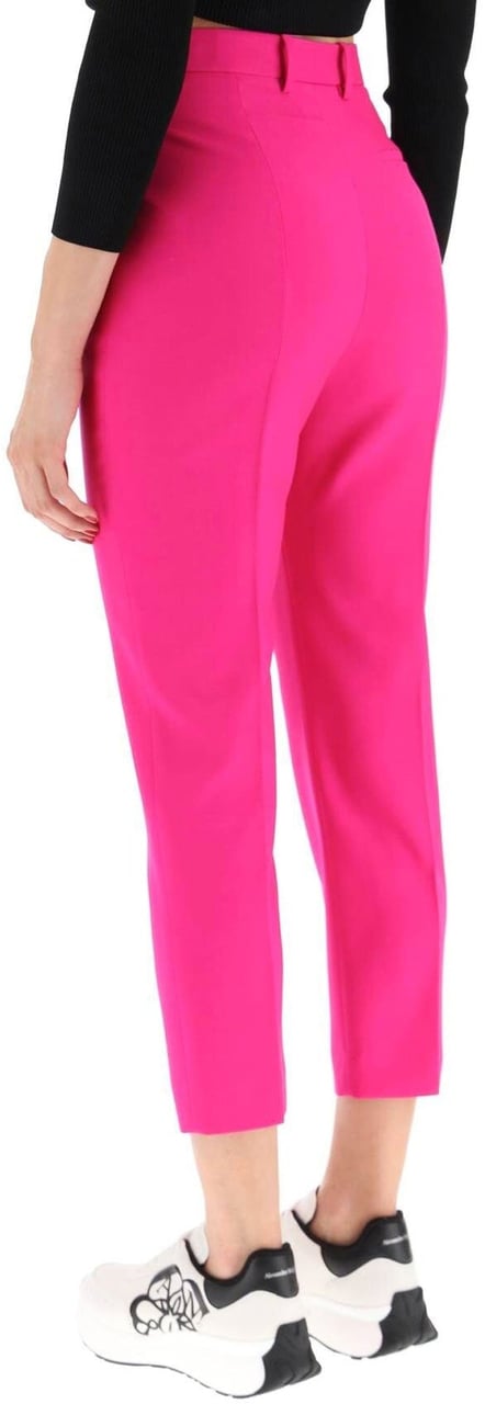 Alexander McQueen Alexander Mcqueen Classic Wool Trousers Roze