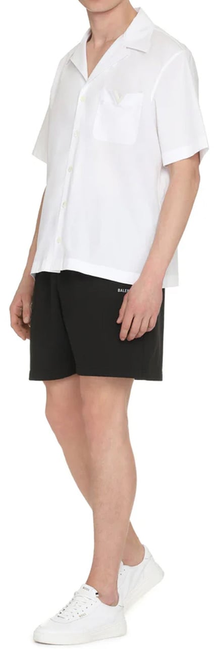 Valentino Valentino Garavani Cotton Popelin Shirt Wit