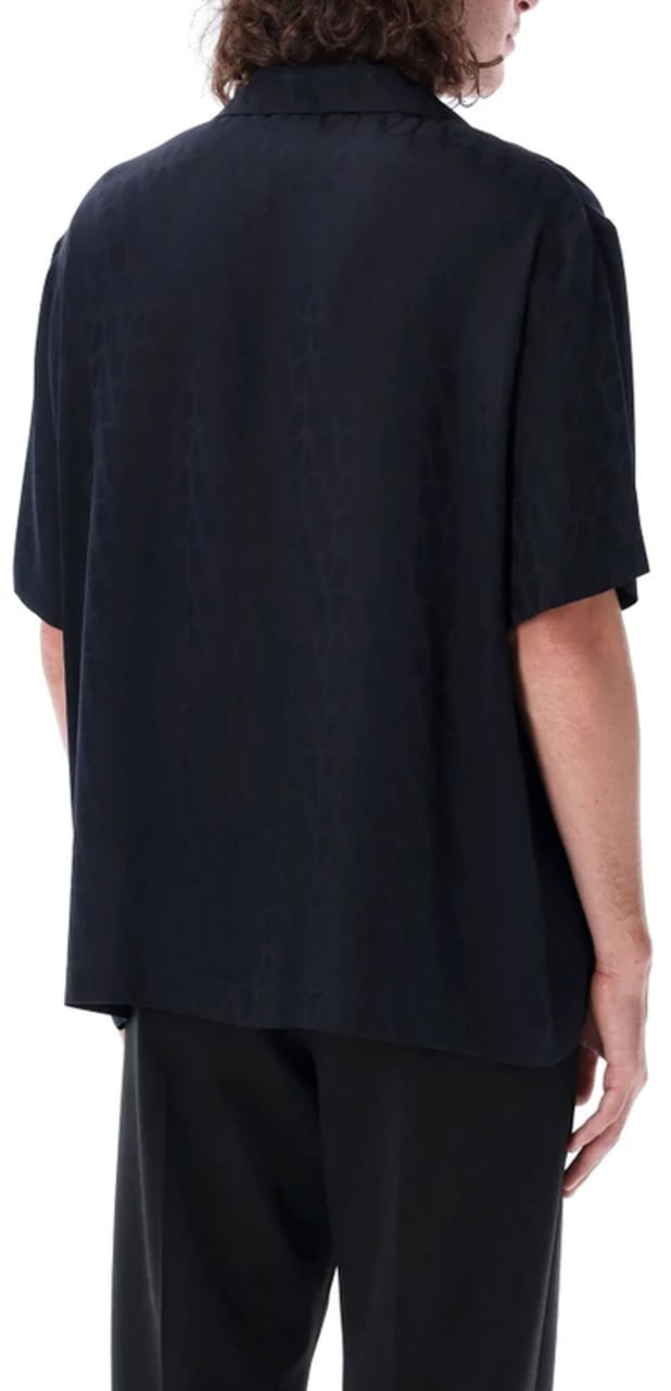 Valentino Valentino Garavani Toile Iconographe Shirt Blauw