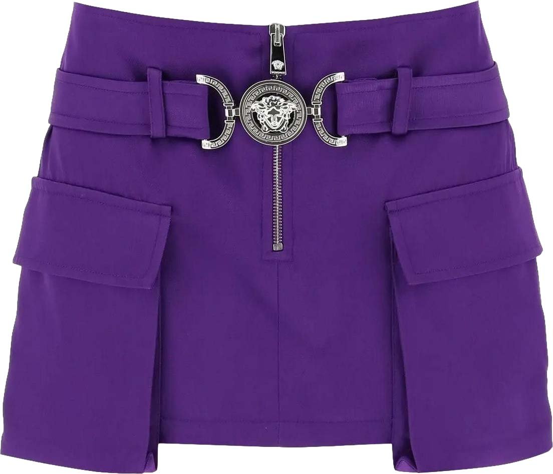 Versace Versace Medusa 95 Skirt Paars