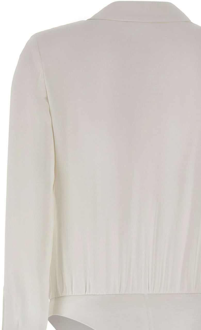 Elisabetta Franchi Shirts Ivory Wit