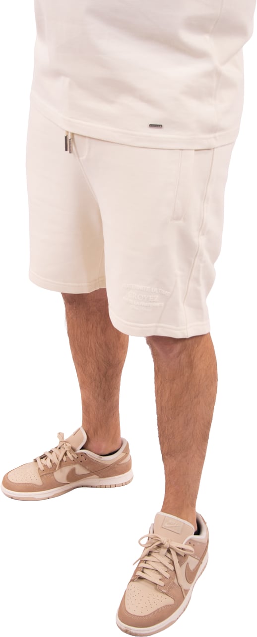 Croyez Croyez Original Fraternite Shorts Wit