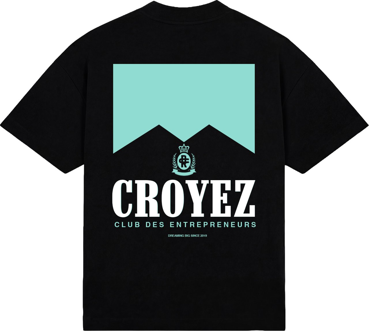 Croyez Croyez Entrepreneur T-Shirt Zwart
