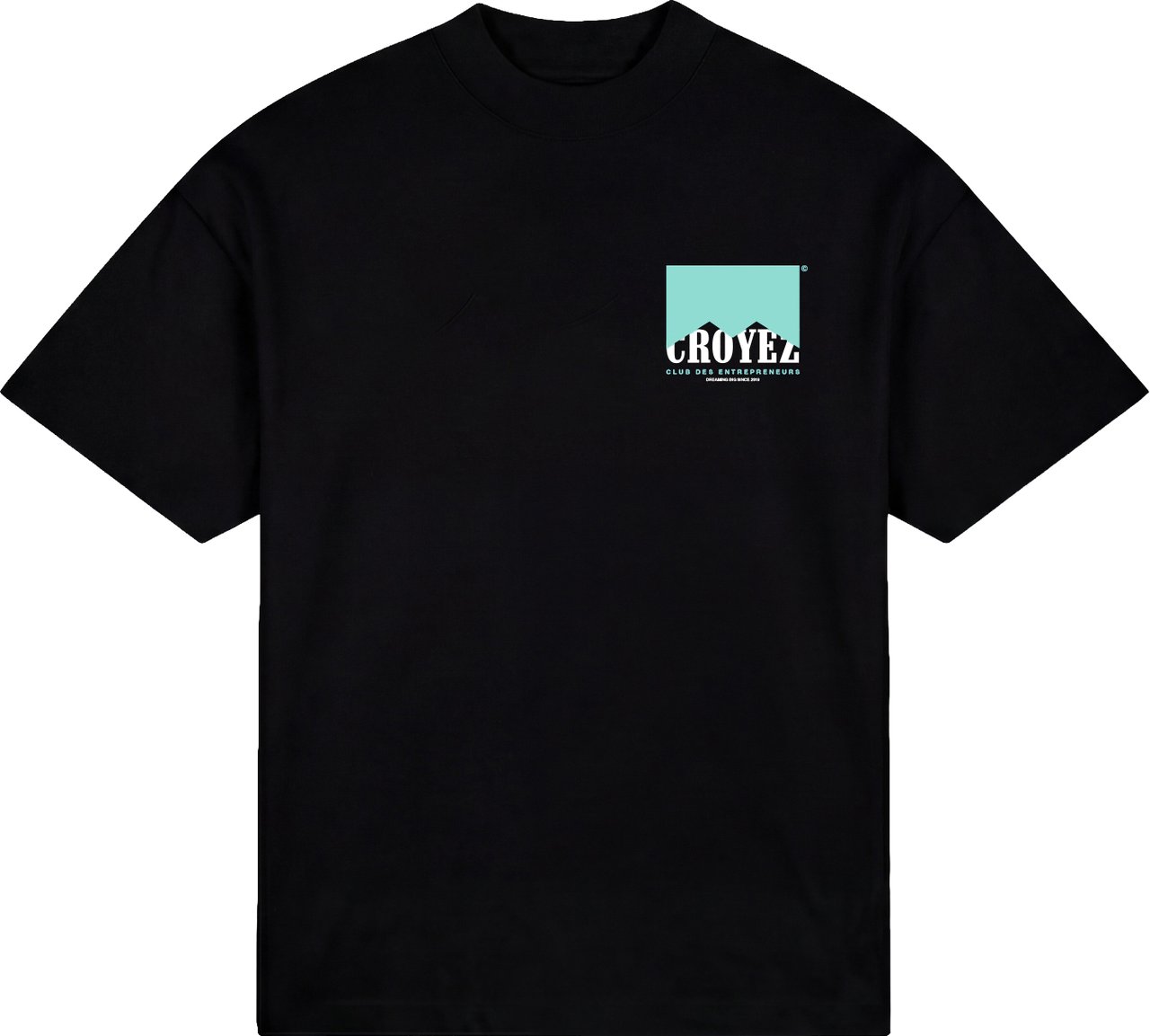 Croyez Croyez Entrepreneur T-Shirt Zwart