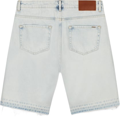 Croyez Croyez CD2 Stepped Hem Shorts Blauw