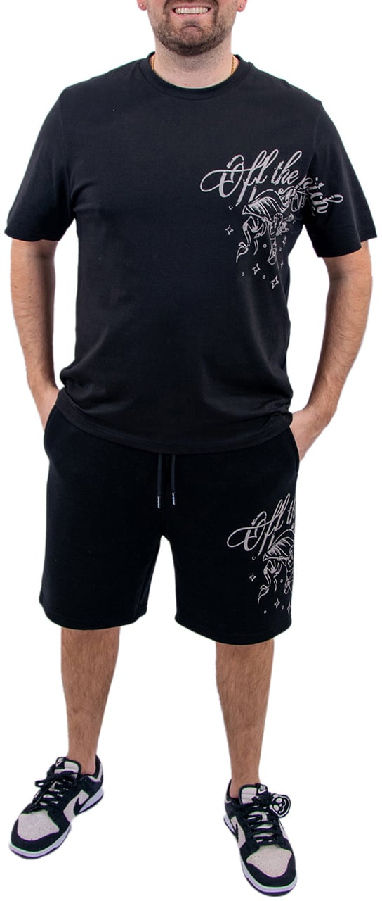 OFF THE PITCH Guardian Regular Tee Zwart