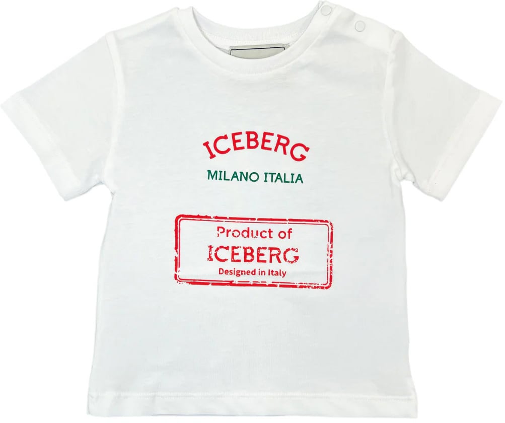 Iceberg t-shirt wit Wit