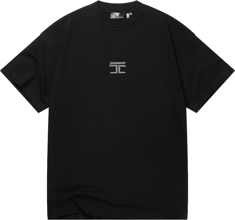 JORCUSTOM Artist Lf T-shirt Black Zwart