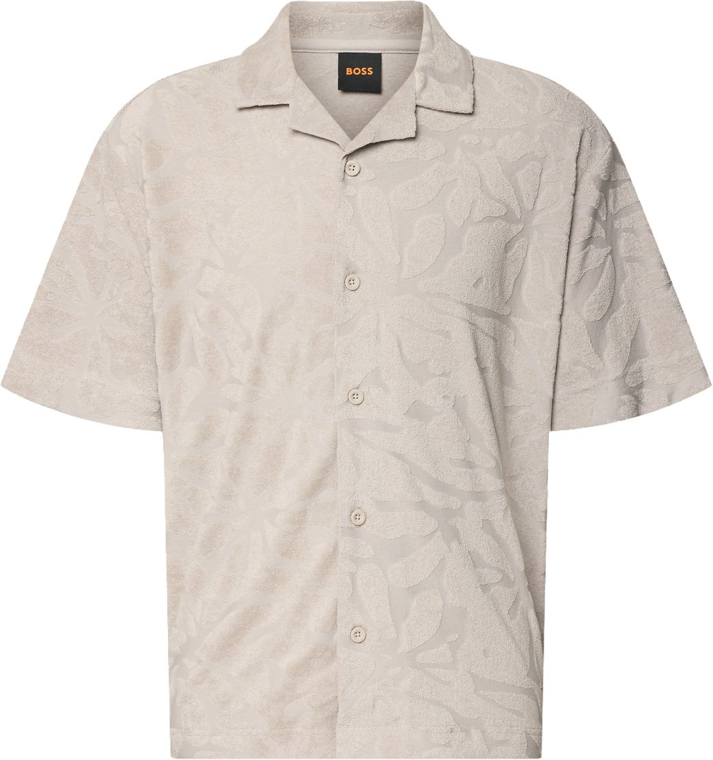 Hugo Boss We Flower Open Grey Grijs