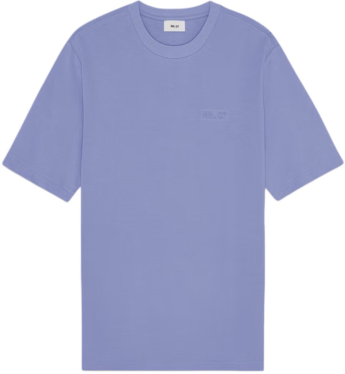 NN07 T-shirt Nat Tee blauw Blauw