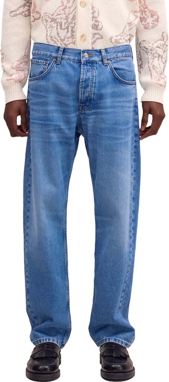 NN07 Sonny Straight leg regular jeans Blauw