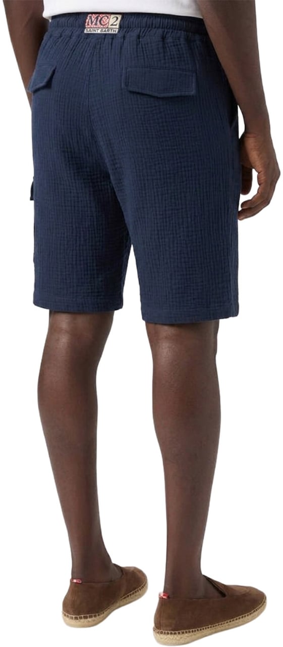 MC2 Saint Barth Korte broek Marseille donkerblauw Blauw