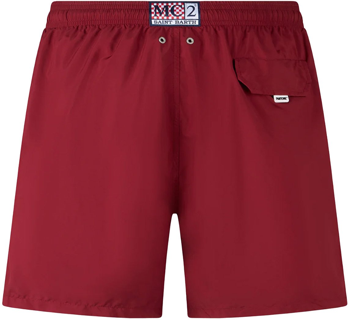 MC2 Saint Barth Zwembroek Lighting Pantone rood Rood
