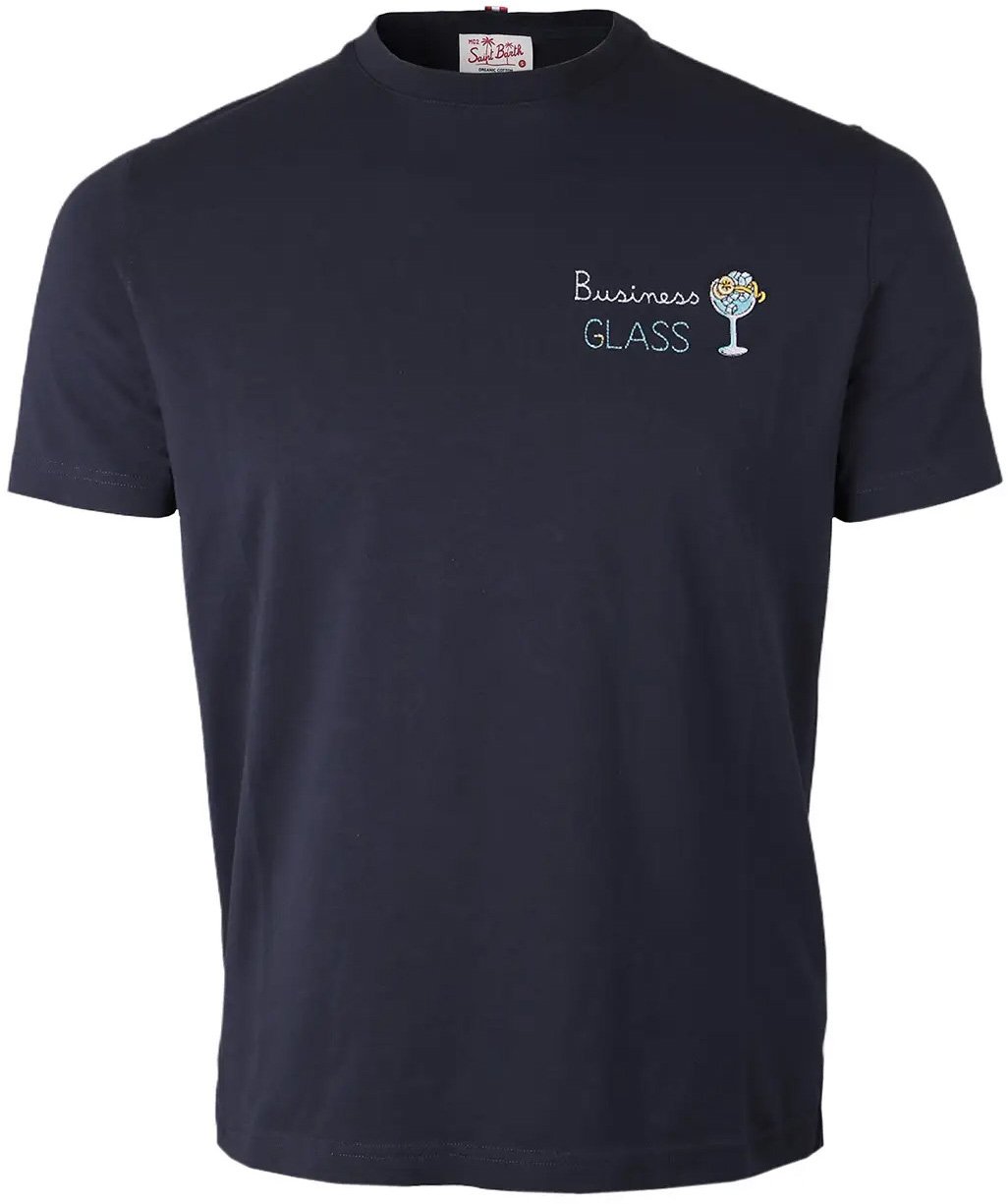 MC2 Saint Barth T-shirt Portofino donkerblauw Blauw